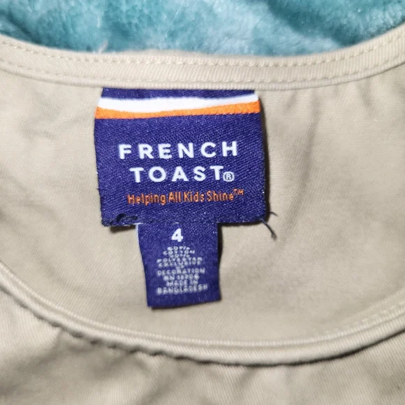 French Toast Front Jumper size 4 - Picture 3 of 4